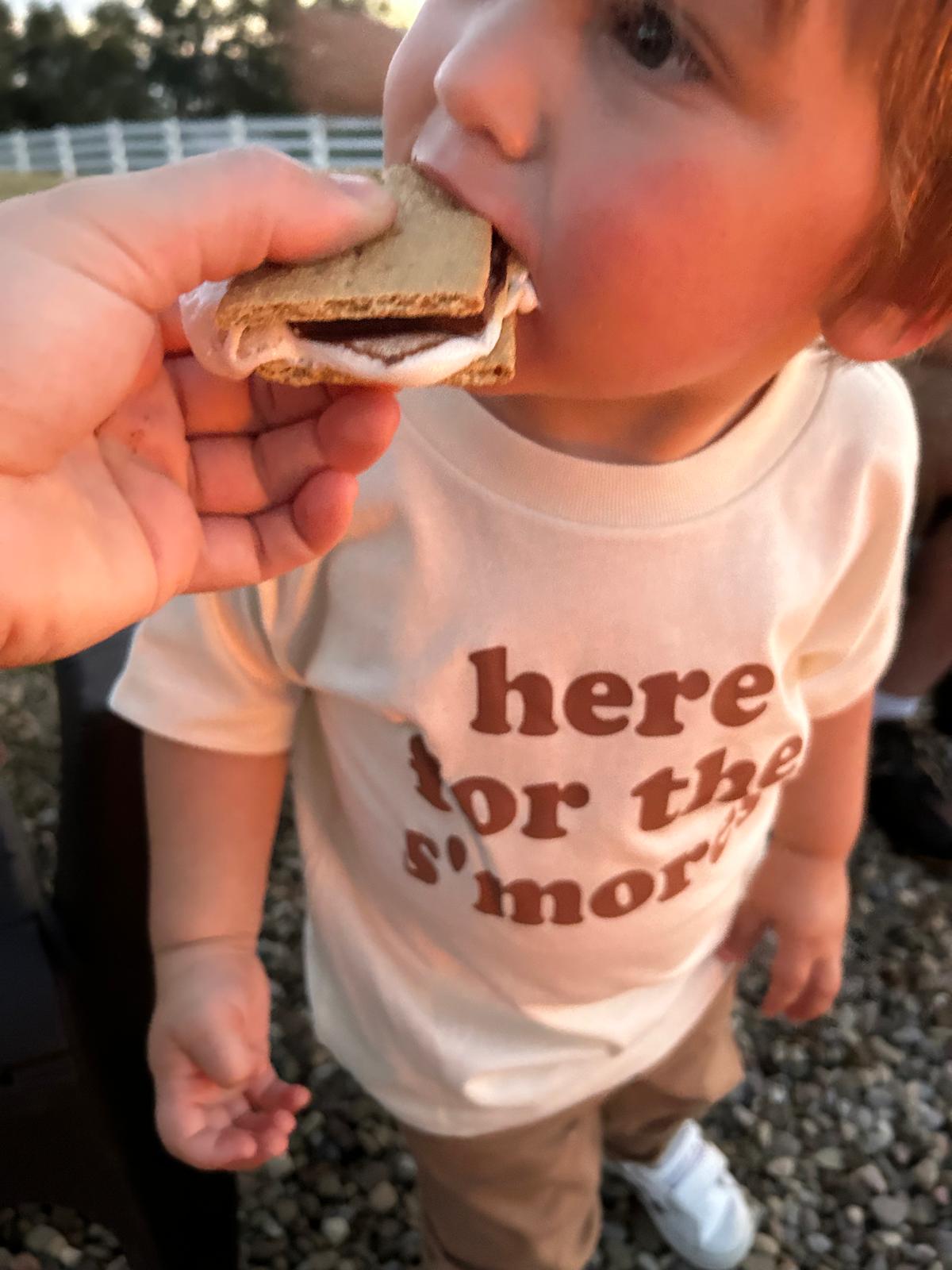 Here For The S'mores Tee