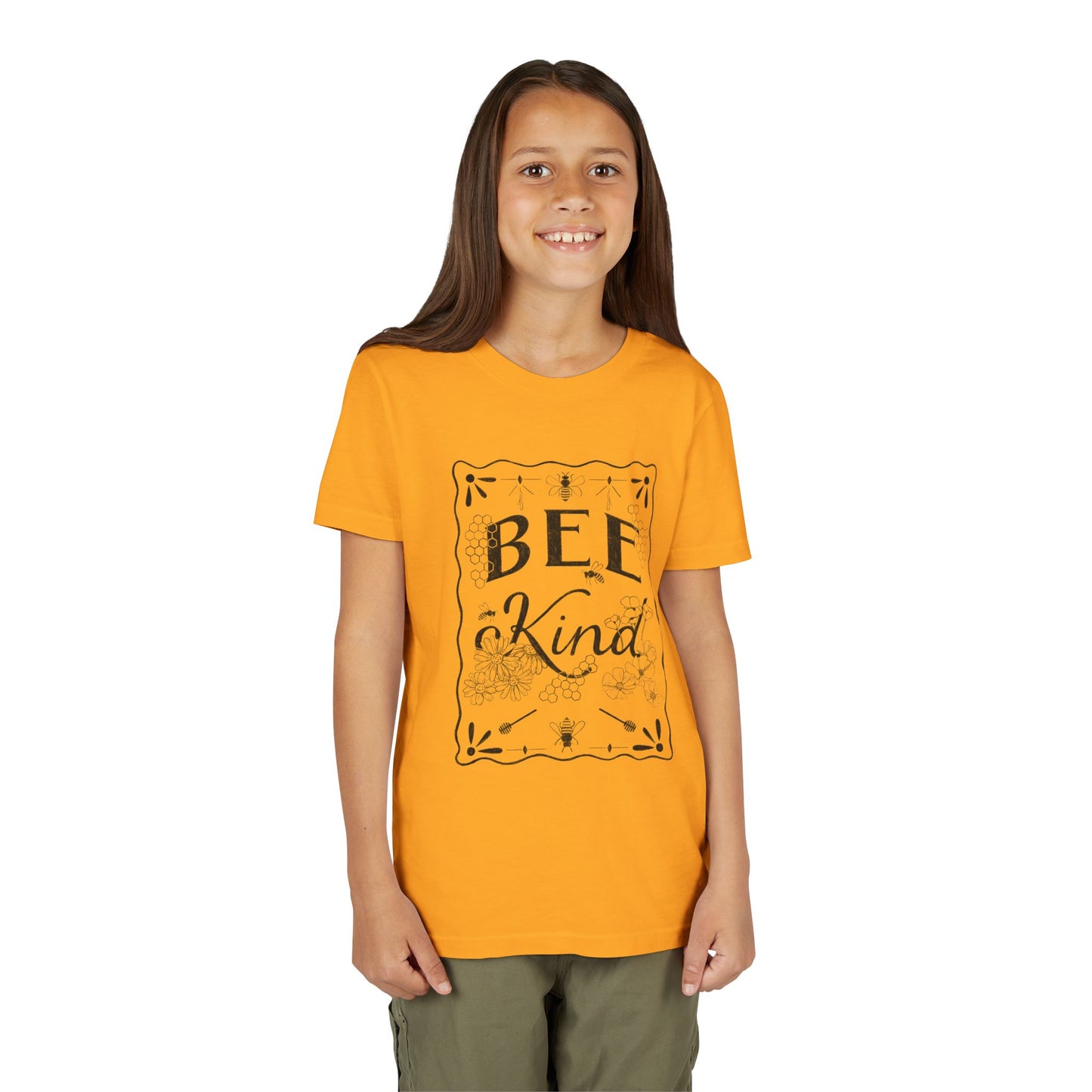 Youth Tee Vintage Bee Kind